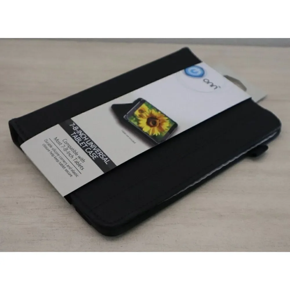 onn 0NA16TA007 Black Universal Tablet Case Compatible With Most  7